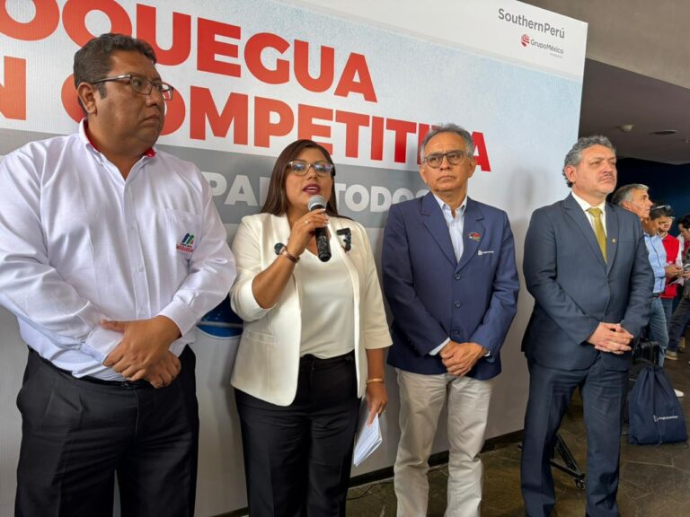 Gobernadora regional anuncia 18 proyectos en convenio con la empresa privada