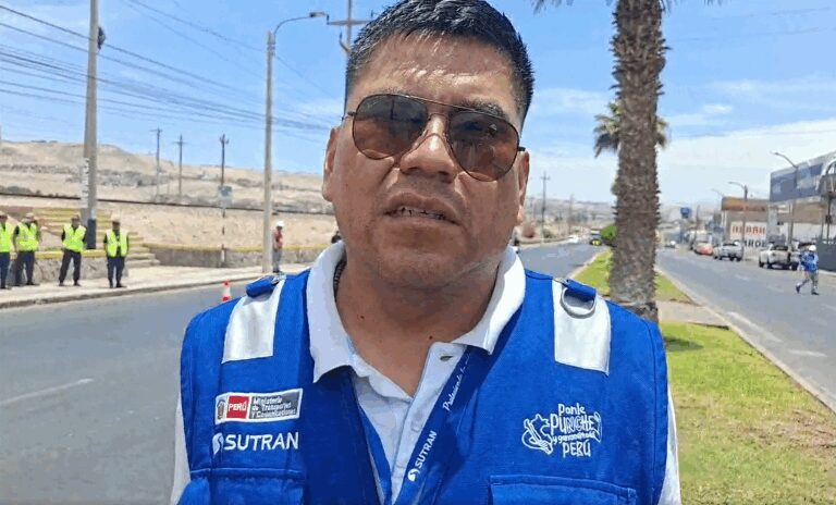 Sutran realizó operativo en ingreso a Pacocha
