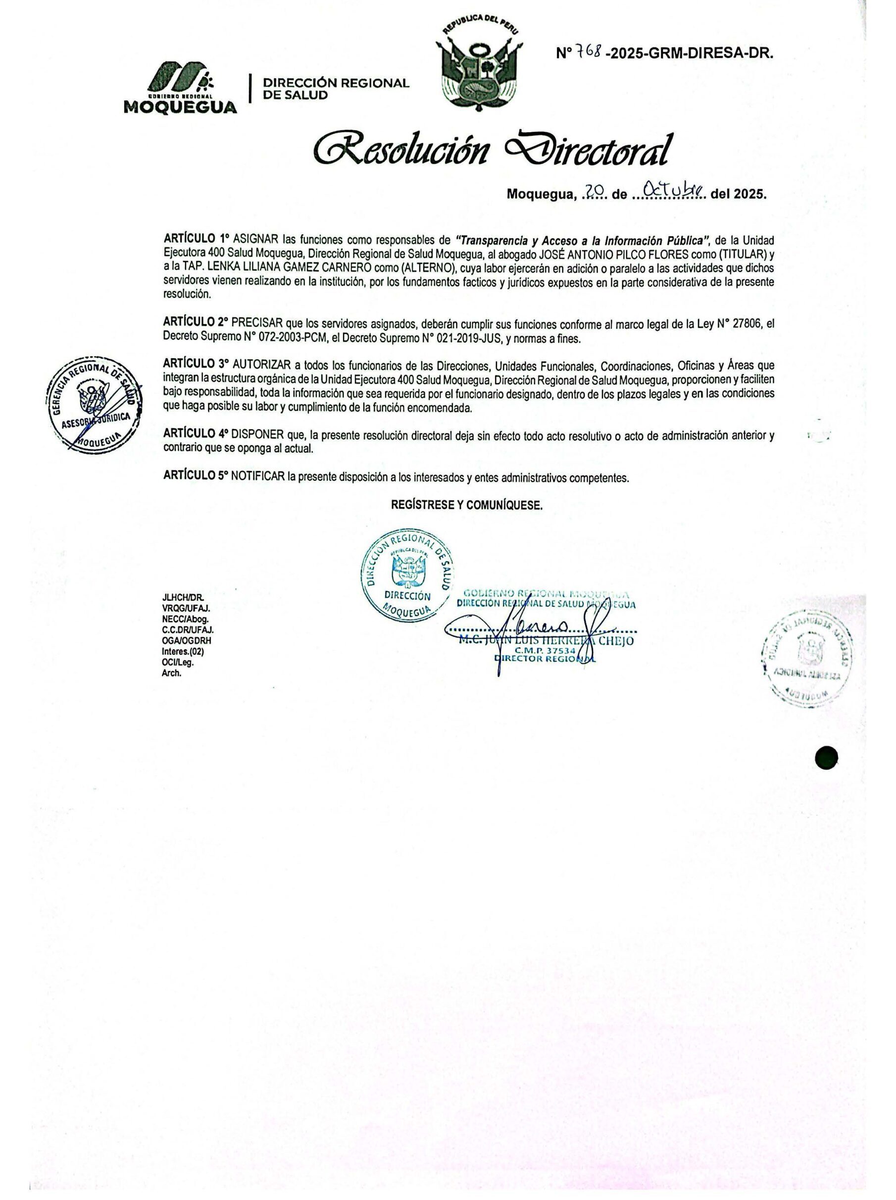 DIRESA aclara que estudio sobre metales pesados no involucra agua potable de la EPS 2 DIRESA Moquegua aclara que resultados sobre metales pesados no corresponden al agua potable distribuida por la EPS Resolucion Diresa 03112025 Pagina 2 scaled e1762239515277 La Prensa Regional