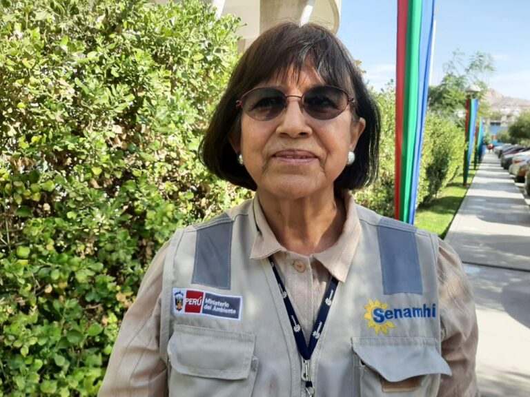 Senamhi reportó vientos fuertes en la costa de Moquegua y lluvias leves en zonas altas