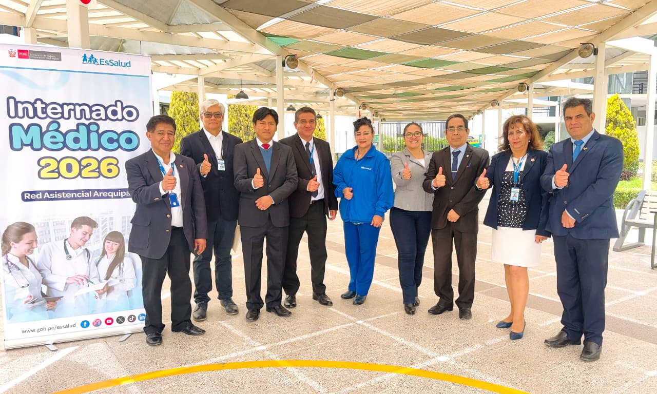 EsSalud Arequipa formará a futuros médicos en el programa de internado 1 EsSalud Arequipa programa de internado 09112025 2 La Prensa Regional