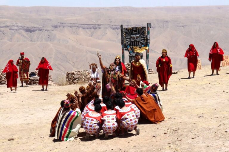 Escenificación cultural en Cerro Baúl congrega a más de 1,500 participantes