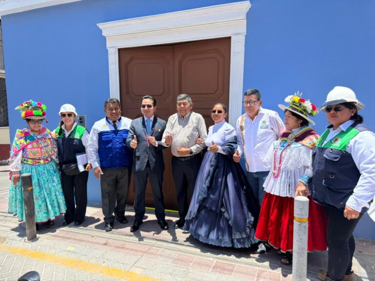 Moquegua avanza en la recuperación del Centro Histórico con seis nuevas fachadas restauradas