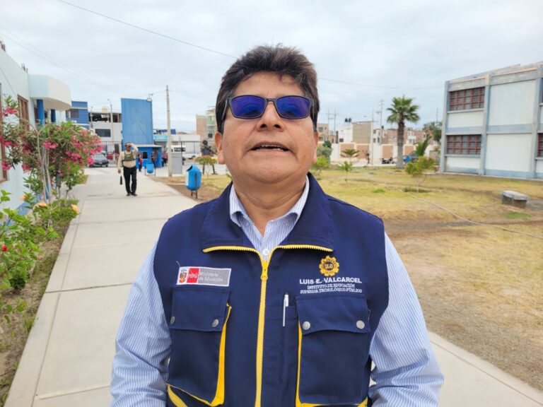 Obra del IESTP Luis E. Valcárcel registra un avance del 80%