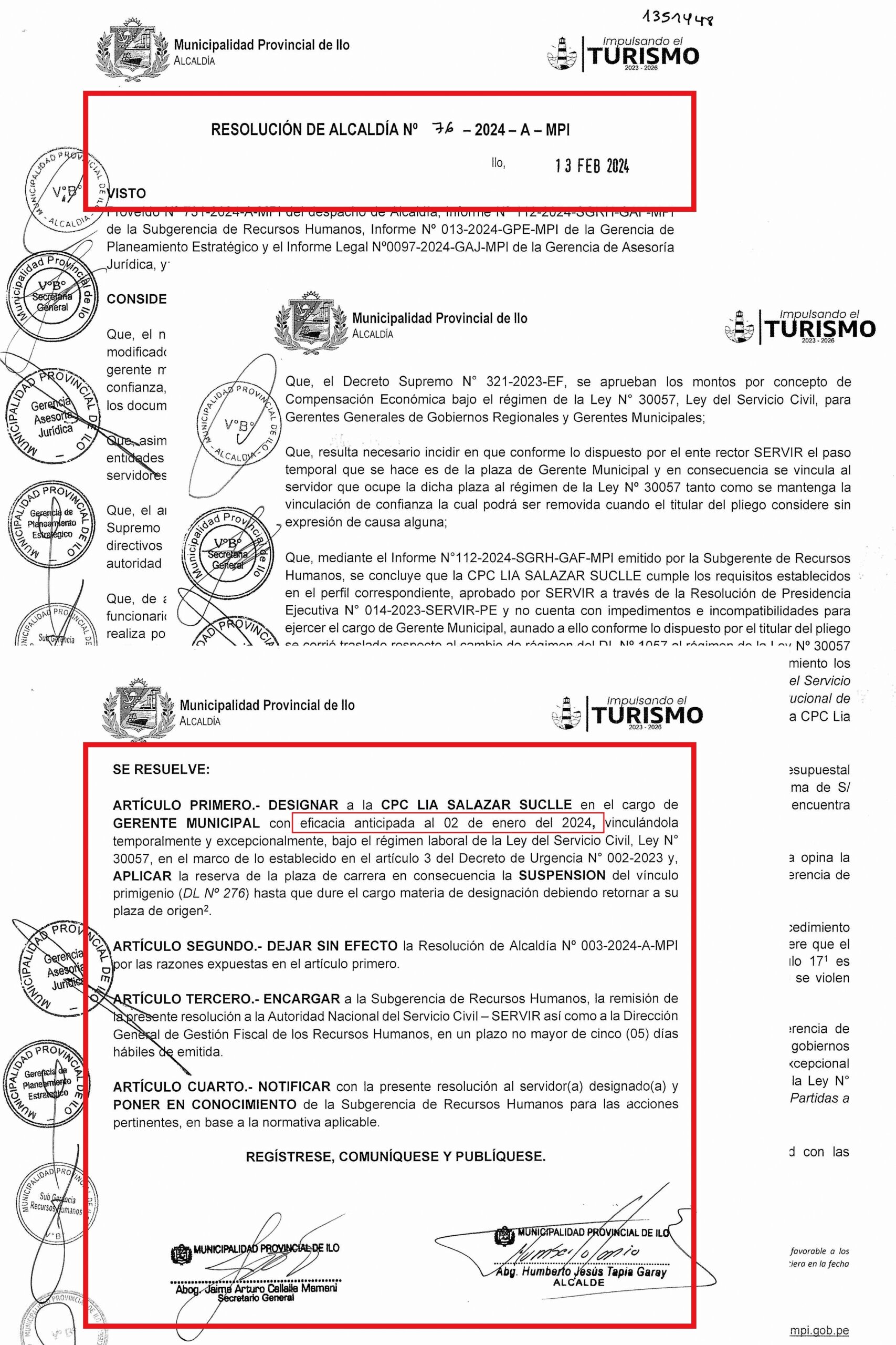 Abogado ileño denuncia penalmente presunta designación ilegal en la MPI tras revelaciones de Prensa Regional 2 Larry Ormeno – Denuncia MPI Lia Salazar Suclle 17112025 3 Res 2024 scaled La Prensa Regional