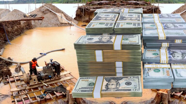 La minería ilegal habría lavado unos 22 mil millones de dólares