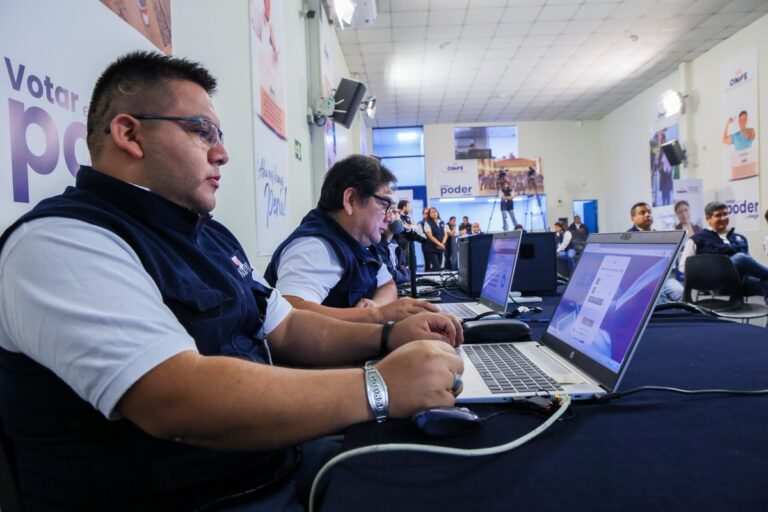 ONPE habilita plataforma para elegir local de votación