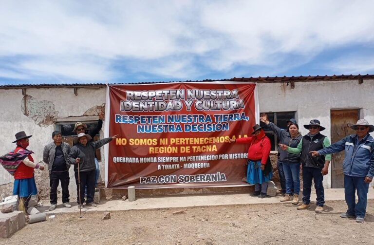 Pobladores de Quebrada Honda denuncian abandono de sus autoridades de Moquegua