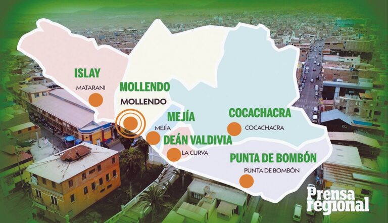 Aprueban sanear límites distritales en Islay y fortalecer la gestión territorial 