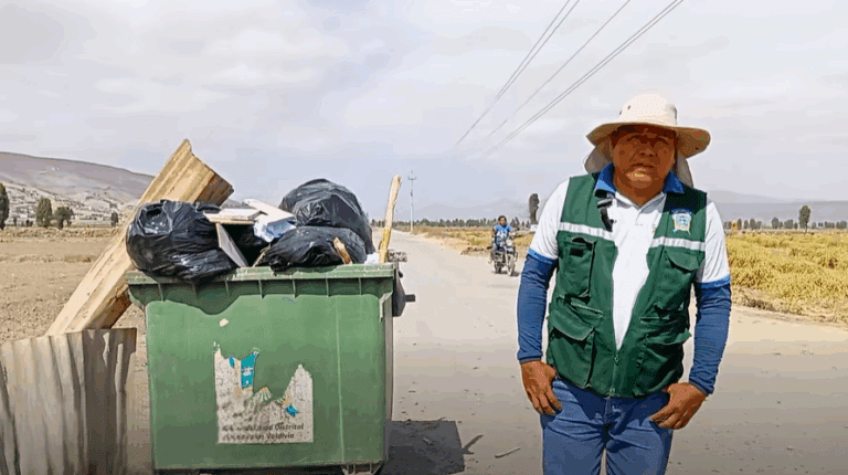 Advierten mal uso de contenedores de basura en Deán Valdivia