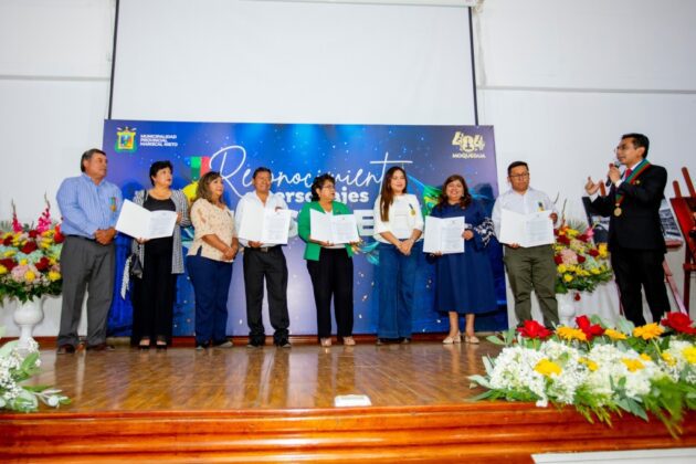 Reconocen a ciudadanos e instituciones por su aporte a Moquegua 14112025 3 La Prensa Regional