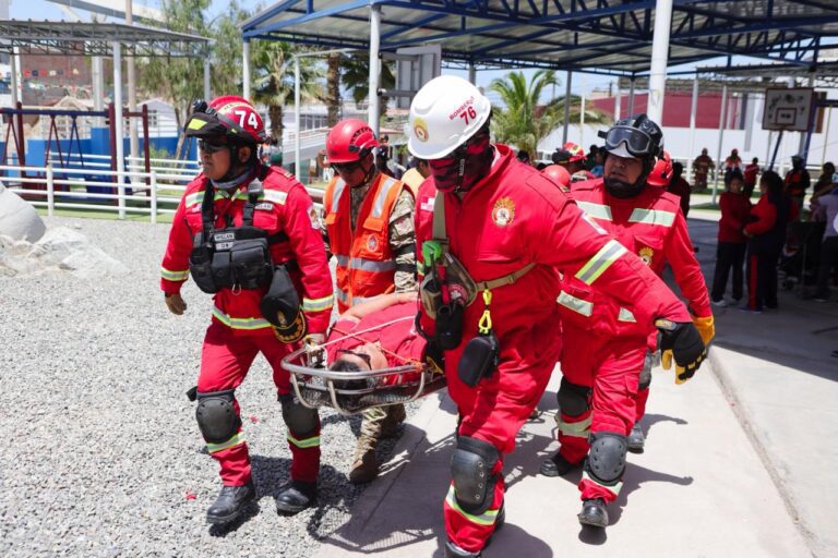 Realizan simulacro regional de sismo y tsunami en el litoral peruano