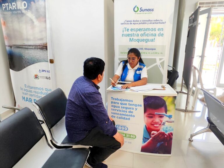 Sunass reafirma derecho al reclamo sin condicionamientos en Moquegua e Ilo