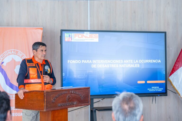 Autoridades de Moquegua se preparan para emergencias por lluvias