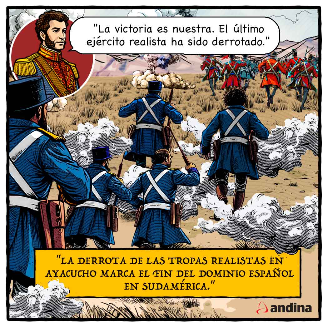 Batalla de Ayacucho: 201 años de la victoria que selló la independencia de América Latina 7 Batalla de Ayacucho Andina 09122025 8 La Prensa Regional