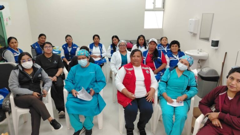 Clausuran capacitación de habilidades para personal de salud en Matarani