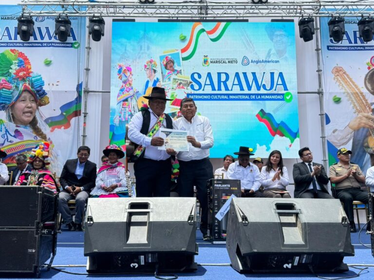 Moquegua celebró la inscripción del Sarawja como Patrimonio Cultural Inmaterial de la Humanidad