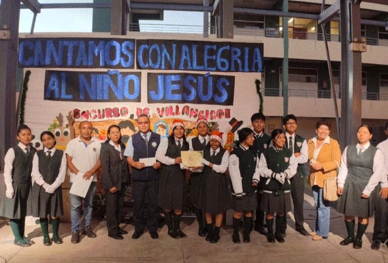 I.E. Deán Valdivia ganó concurso provincial de villancicos