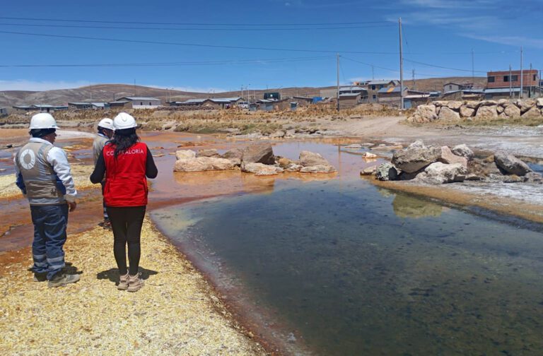 Contraloría advierte que acciones del OEFA no frenan contaminación de ríos Titire y Coralaque en Moquegua