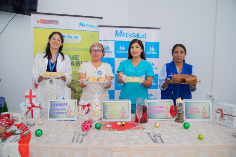 Navidad sin excesos: EsSalud Moquegua promueve una cena saludable