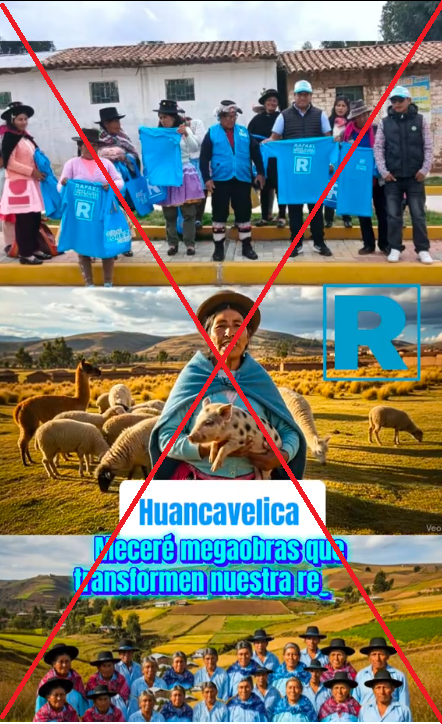 Falso: Video de supuesta comunera de Huancavelica apoyando a Rafael López Aliaga fue generado con IA 1 Falso Video supuesta comunera Huancavelica apoyando Rafael Lopez 1225 1 La Prensa Regional