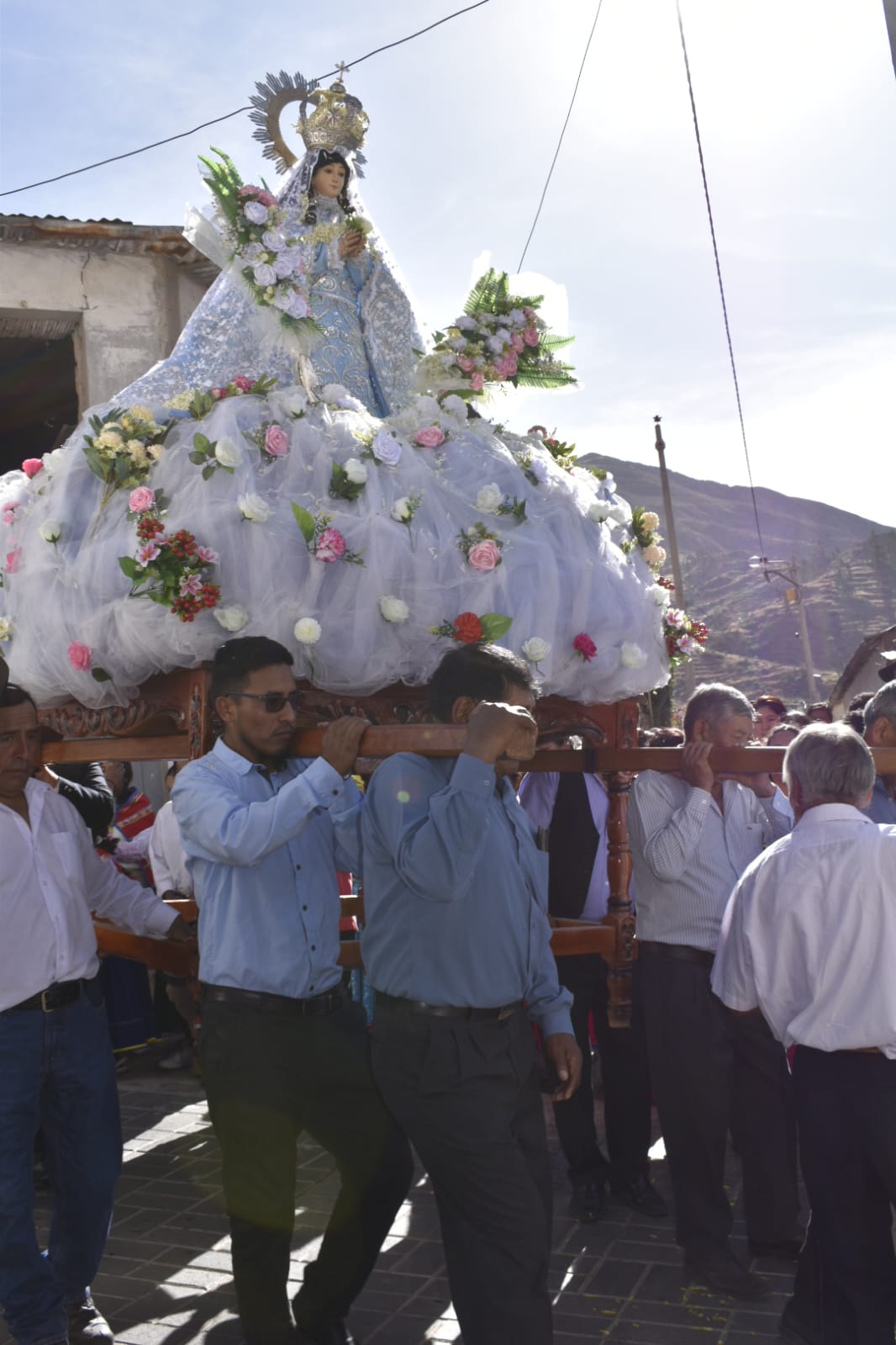 Festividad religiosa de la Virgen de la Inmaculada Concepción congregó a decenas de feligreses en Carumas 1 Fiesta de la Virgen de la Inmaculada Concepcion en el distrito de Carumas 09122025 5 La Prensa Regional