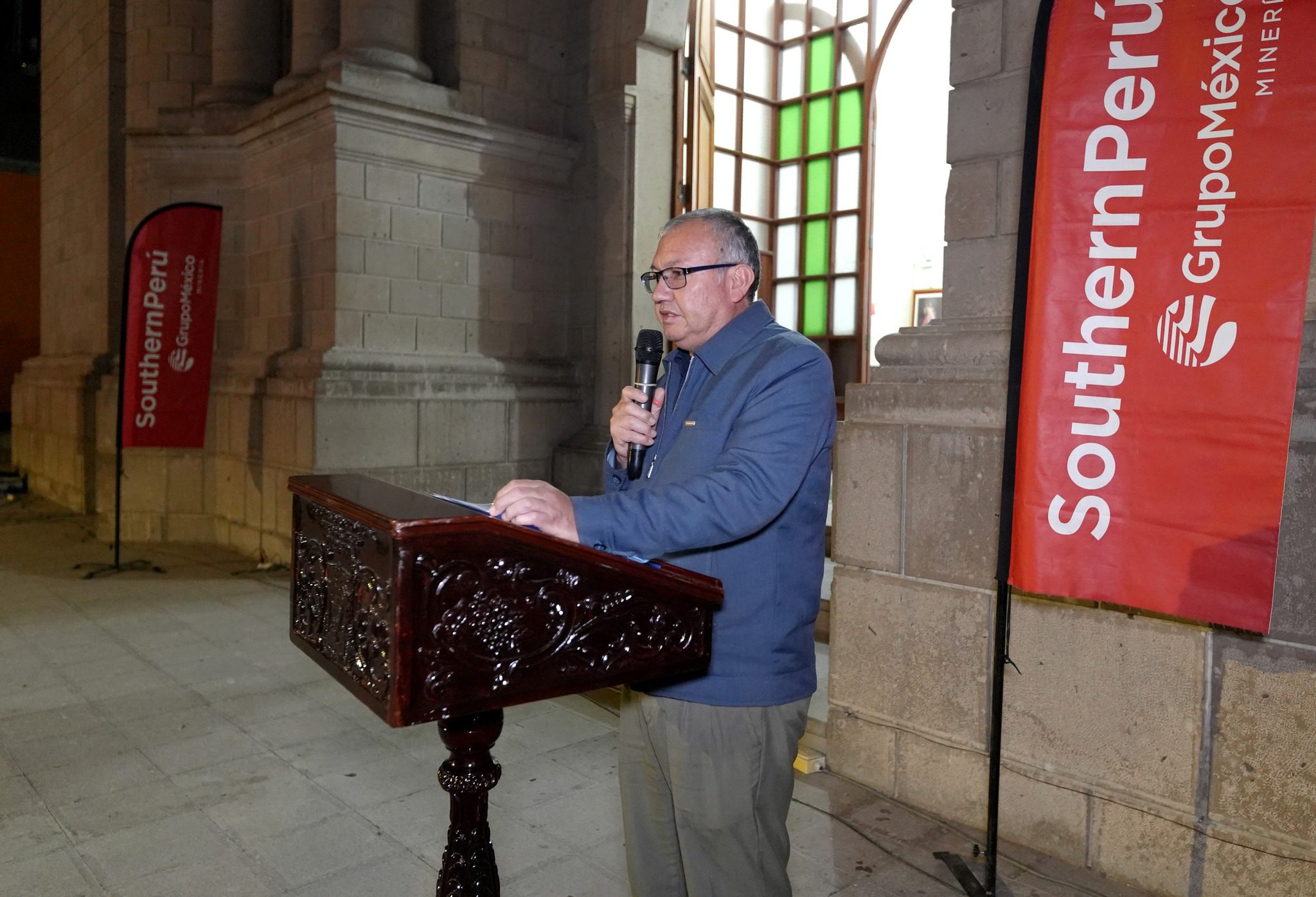 La Cocatedral de Moquegua se iluminó con el espíritu navideño 4 Iluminacion Cocatedral Santo Domingo Moquegua Southern Peru 13122025 9 La Prensa Regional