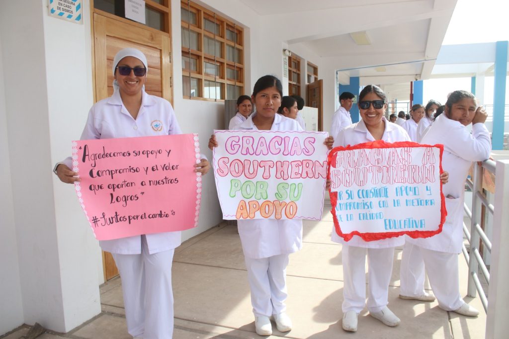 Aporte de Southern en laboratorios impulsa licenciamiento del tecnológico Basadre 1 Implementacion laboratorios Southern Instituto Basadre Mollendo 06122025 2 La Prensa Regional