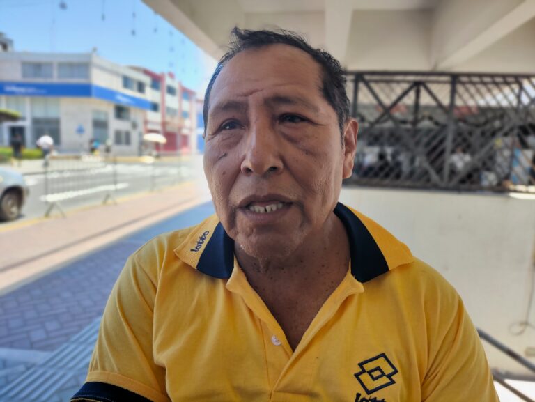 Lázaro Checmapocco: “Este paro anunciado es un saludo a la bandera”