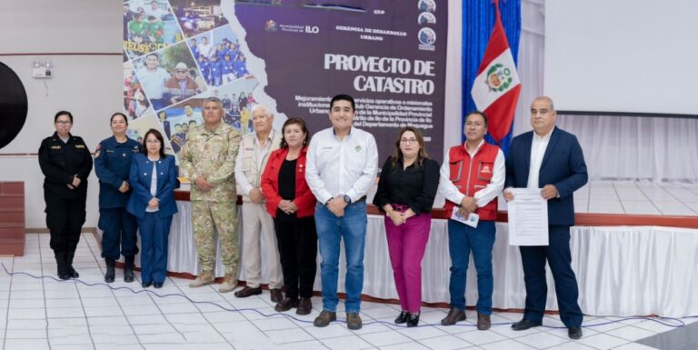 Anuncian proyecto de catastro para modernizar registros urbanos de Ilo