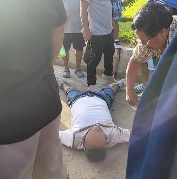 Motociclista queda herido tras choque en el óvalo de Nuevo Ilo