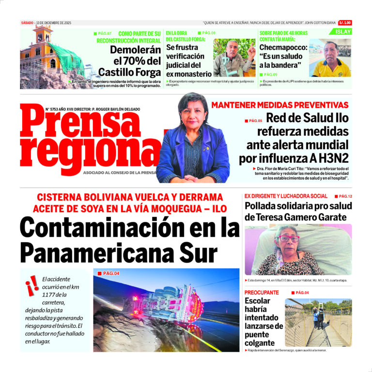La Prensa Regional – Sábado 13 de diciembre de 2025