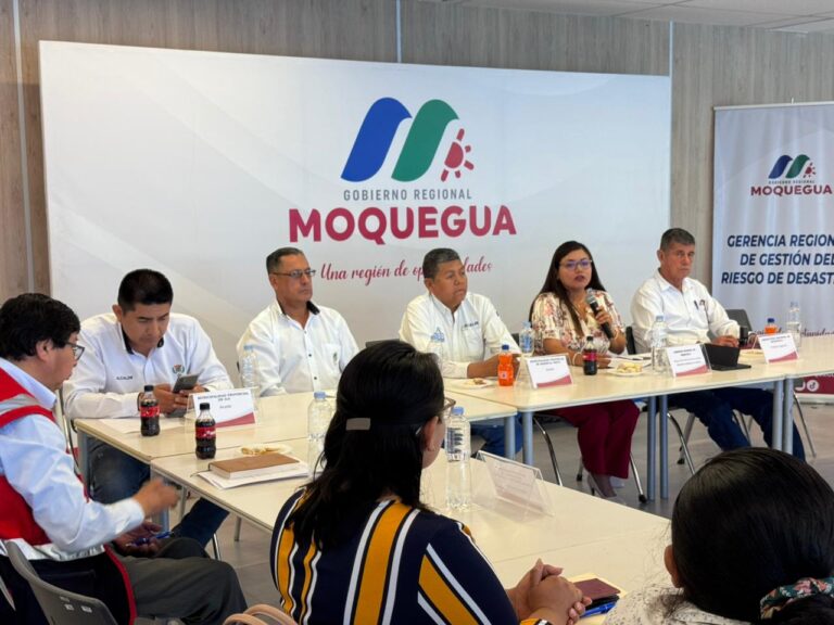 Autoridades evalúan seguridad ciudadana en Moquegua en sesión del CORESEC