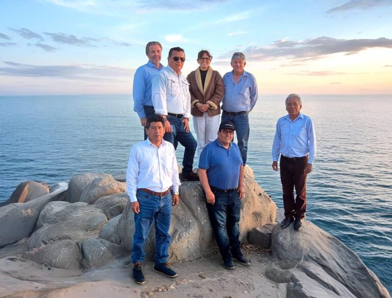 Corío: empresa Synergy realiza visita técnica a playas de Punta de Bombón