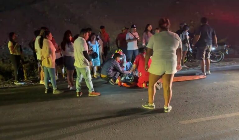 Motociclista resulta gravemente herido tras despiste en la vía de Evitamiento