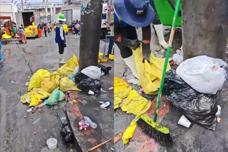 Acumulación de basura genera foco infeccioso al ingreso del DPA Ilo