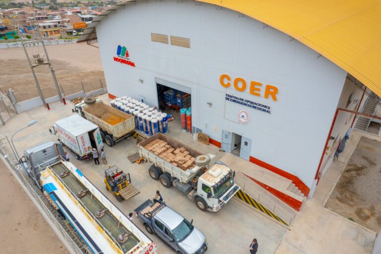 COER Moquegua envía ayuda humanitaria a damnificados por lluvias en Quinistaquillas