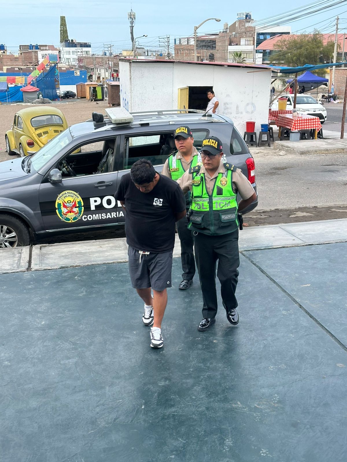 Capturan a conductor ebrio tras chocar motos policiales en Alto Inclán 1 Choque auto motocicletas PNP Alto Inclan Mollendo 29012026 2 La Prensa Regional