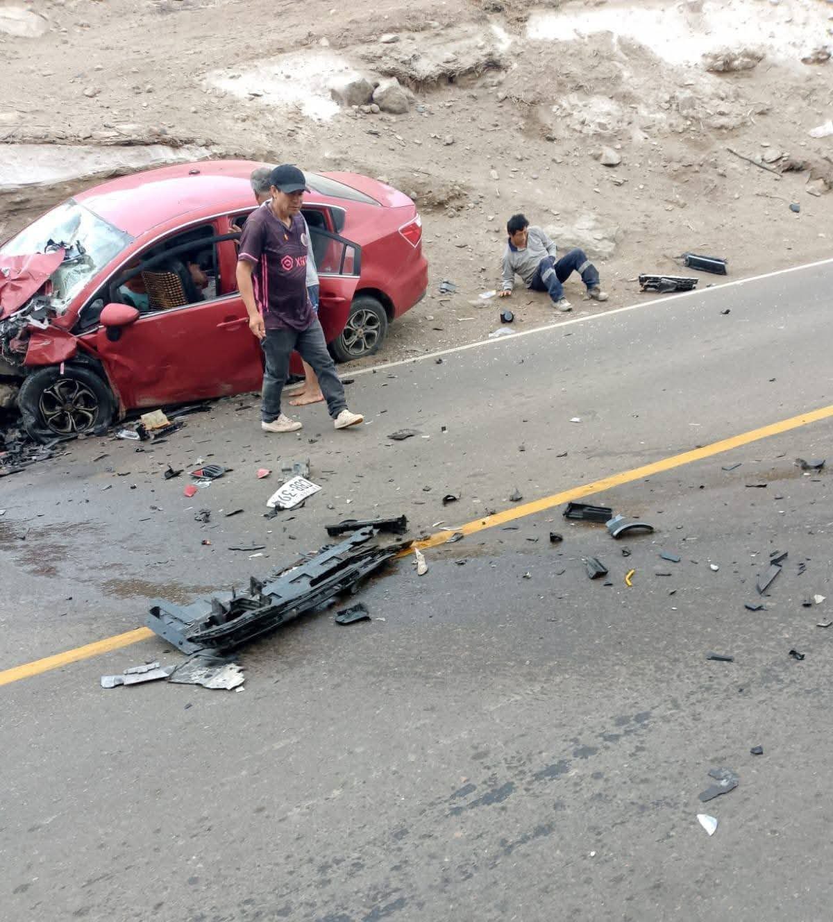 Cocachacra: Violento choque frontal dejó heridos en la Panamericana Sur 1 Choque frontal Ventillata 22012026 1 La Prensa Regional