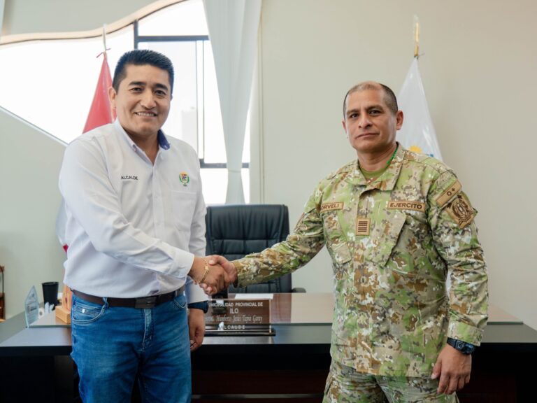 Designan a nuevo comandante de Armas en la guarnición de Ilo