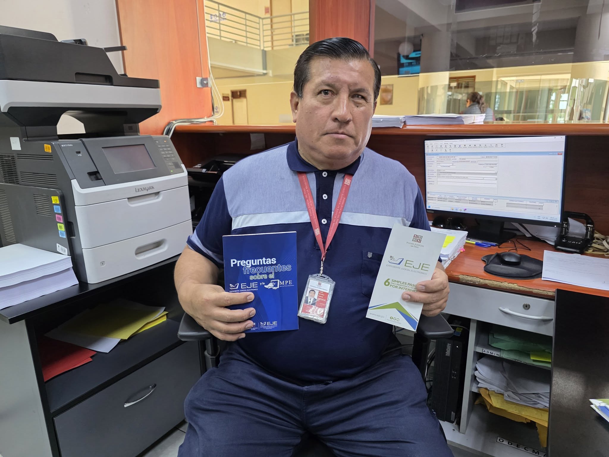 Corte de Moquegua promueve uso del Expediente Judicial Electrónico 1 Corte de Moquegua promueve uso del Expediente Judicial Electronico 23012026 2 La Prensa Regional