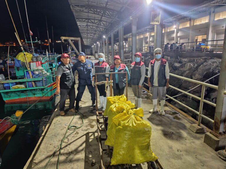 Decomisan recurso hidrobiológico en veda durante operativo contra pesca ilegal