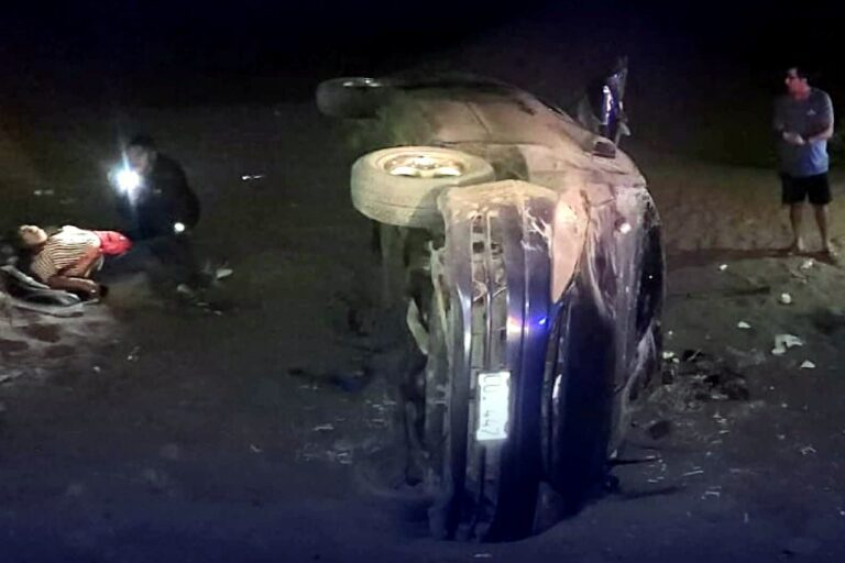 Accidente de tránsito en la Carretera Costanera Sur deja varios heridos