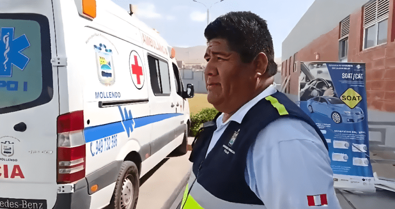 Conocido como “Pisquito”: Serenazgo evacúa a adulto mayor inconsciente 