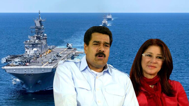 Trump afirma que Maduro y su esposa ya navegan rumbo a Estados Unidos en el USS Iwo Jima