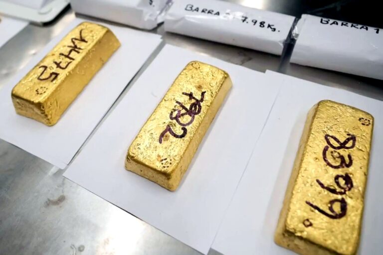 Fiscalía logra extinción de dominio de casi 10 kilos de oro ligados a minería ilegal
