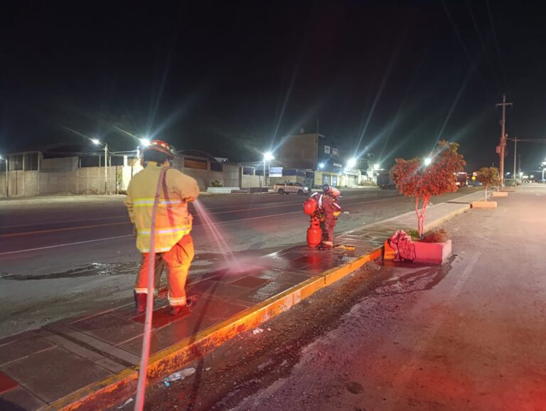 Fuga de gas alarma a familia en Chen Chen 