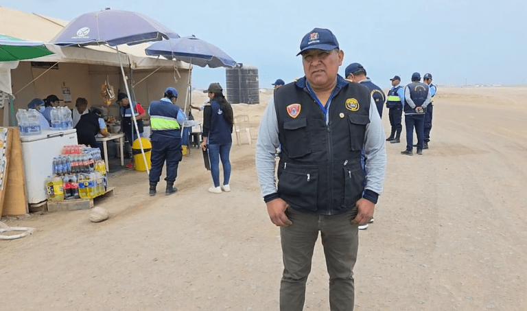 Realizan operativo sanitario en puestos de comida de playa pozo de lisas