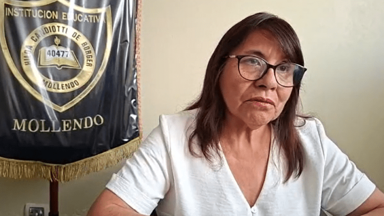 Juana Atoche asume dirección de la I.E. Hilda Candiotti