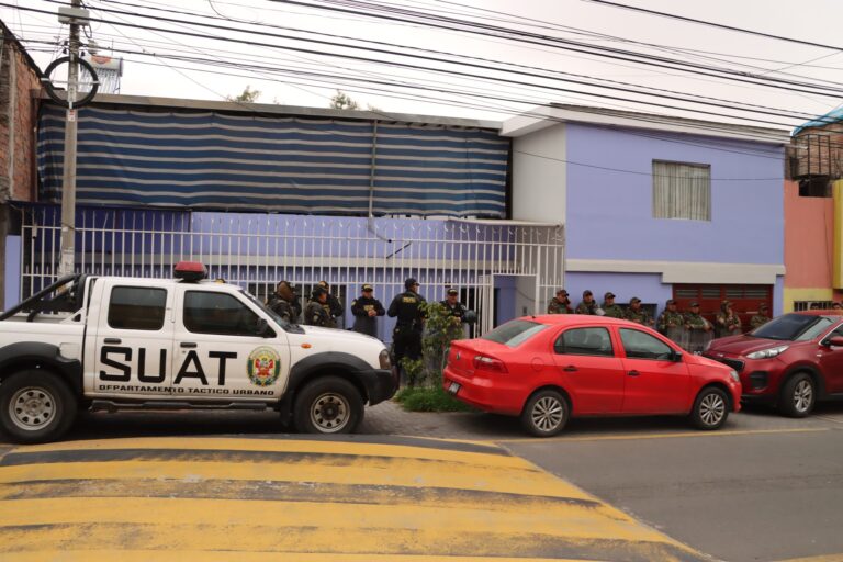 Desarticulan banda “Los Vaticanos del Sur” tras operativo en Arequipa